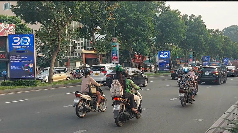 Dự Án Quảng Cáo LED + Roadshow Ngân Hàng Bản Việt 16 chien dich led cho ngan hang ban viet 3