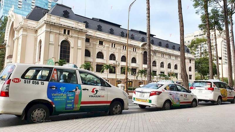 Dịch vụ quảng cáo chạy taxi Dịch vụ quảng cáo chạy taxi