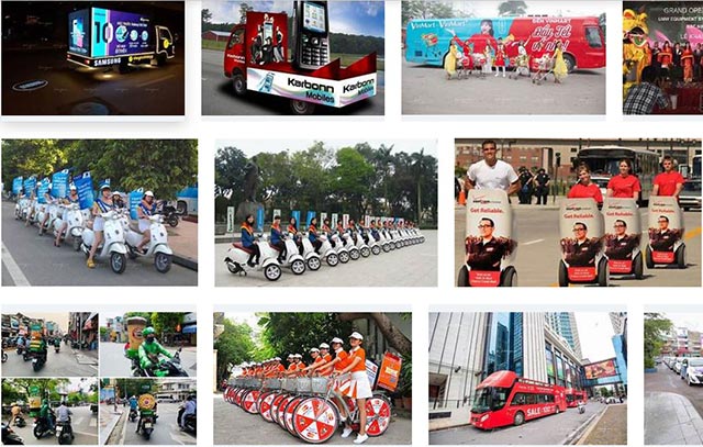 Hình thức quảng cáo Roadshow Hình thức quảng cáo Roadshow