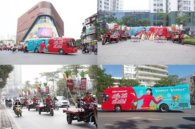 Chiến dịch chạy roadshow Chiến dịch chạy roadshow