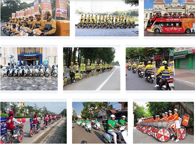 Quảng cáo roadshow 1 quảng cáo chạy Roadshow Phoenix Media Group