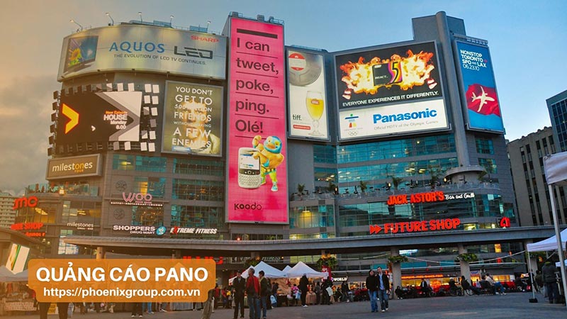 Quảng cáo Pano 9 quảng cáo pano ngoài trời ấn tượng